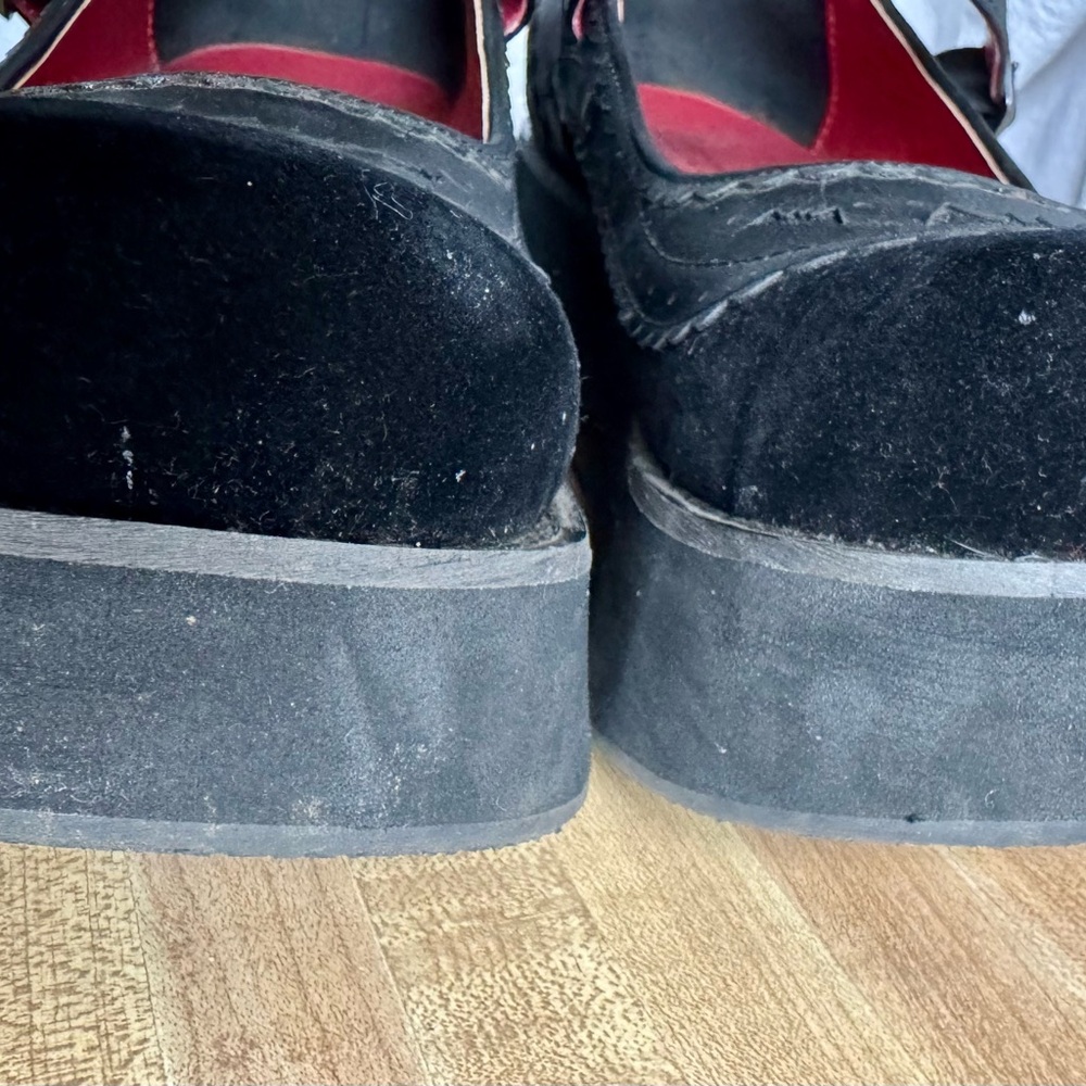 Demonia Women's Flatform Mary Jane Shoes - Picture 11 of 12